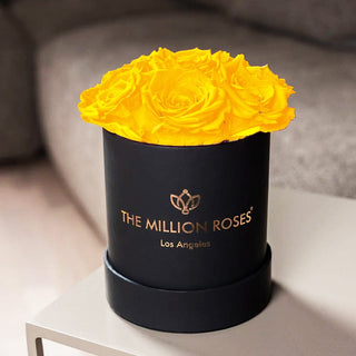 Basic Black Box | Yellow Roses - Hidden Candles