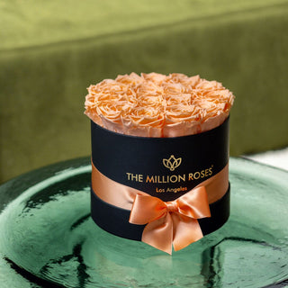 Classic Black Box | Peach Roses - Hidden Candles