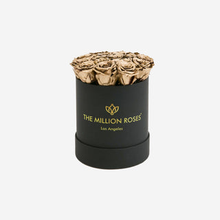 Basic Black Box | Gold Roses - Hidden Candles