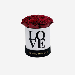 Basic White Box | Love Edition | Red Roses - Hidden Candles