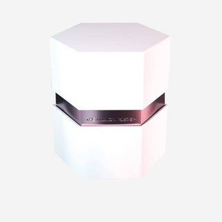 One in a Million™ White Hexagon Box | Gold Rose - Hidden Candles