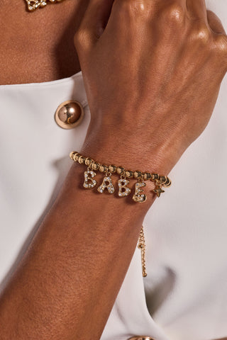 'Babe' Bubble Beaded Bolo Bracelet - Hidden Candles