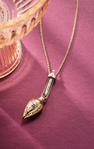 'Written in the Stars' Potion Bottle Slider Necklace - Hidden Candles