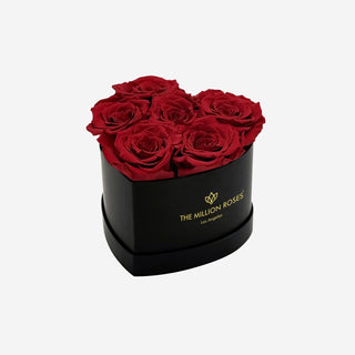 Baby Heart Black Box | Red Roses - Hidden Candles