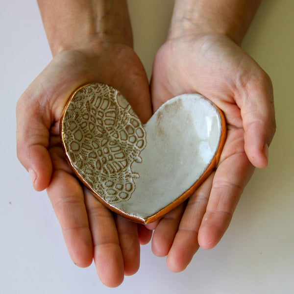 Heart Ring Dish - Hidden Candles