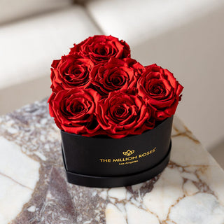 Baby Heart Black Box | Red Roses - Hidden Candles