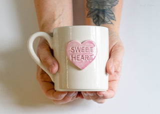 Candy Heart Mug - Hidden Candles