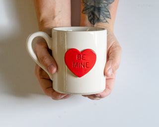 Candy Heart Mug - Hidden Candles