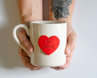 Candy Heart Mug - Hidden Candles