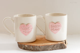 Candy Heart Mug - Hidden Candles