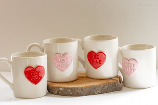 Candy Heart Mug - Hidden Candles