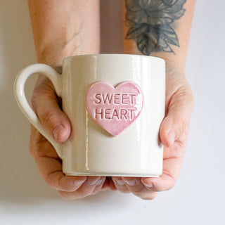Candy Heart Mug - Hidden Candles