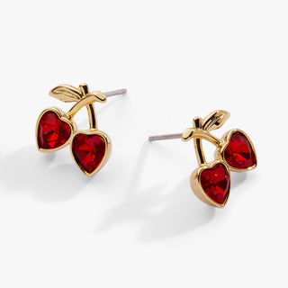 'My Cherry Amour' Stud Earrings - Hidden Candles