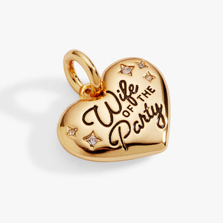 ‘Wife of the Party’ Heart Charm - Hidden Candles