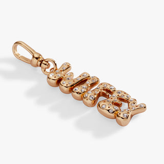 'Wifey' Bubble Crystal Clip Charm - Hidden Candles